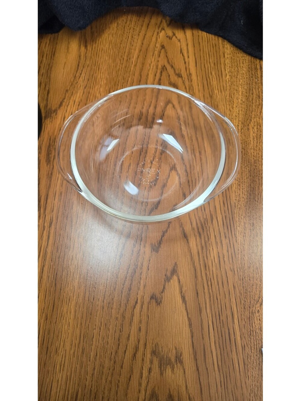 Pyrex 1qt Clear Glass Casserole Dish with Handles